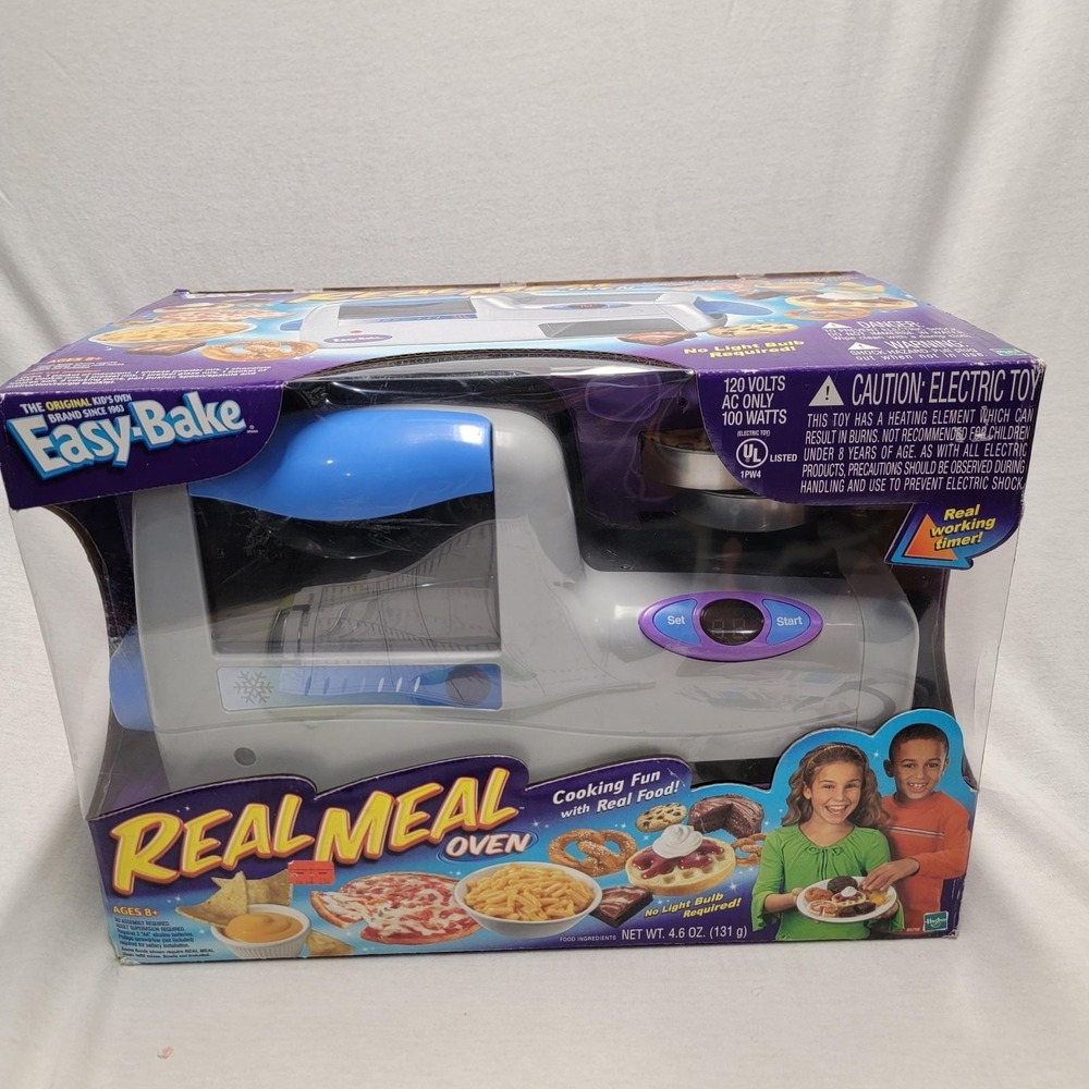 BRAND NEW 2003 Easy Bake Real Meal Oven Real meal Hasbro original‎ y2kpackaging